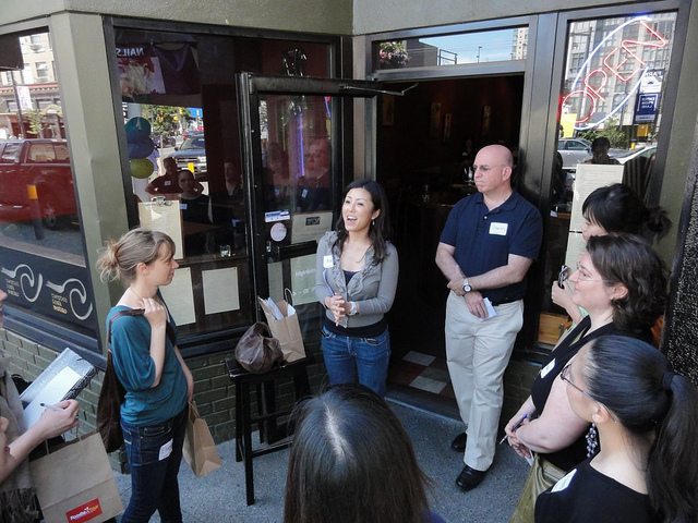 Our fabulous Foodie Tour on Granville Street