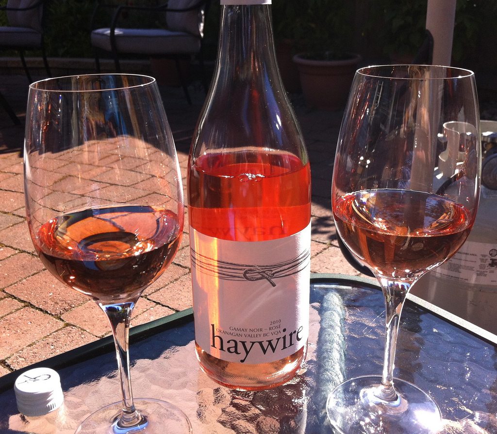 Haywire Gamay Noir Rosé 2011: the Power of Pink