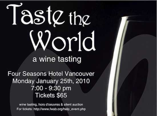 Taste the world on January 25th! Get your tickets today