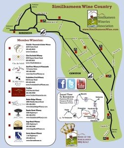 Similkameen Wine Map